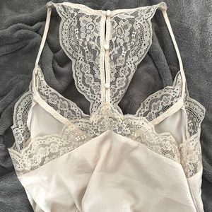 Cream Silk Camisole